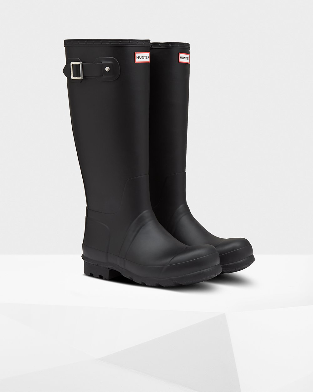 Bottes Hautes de Pluie Hunter Original Insulated Homme Noir DKXZHNO-40